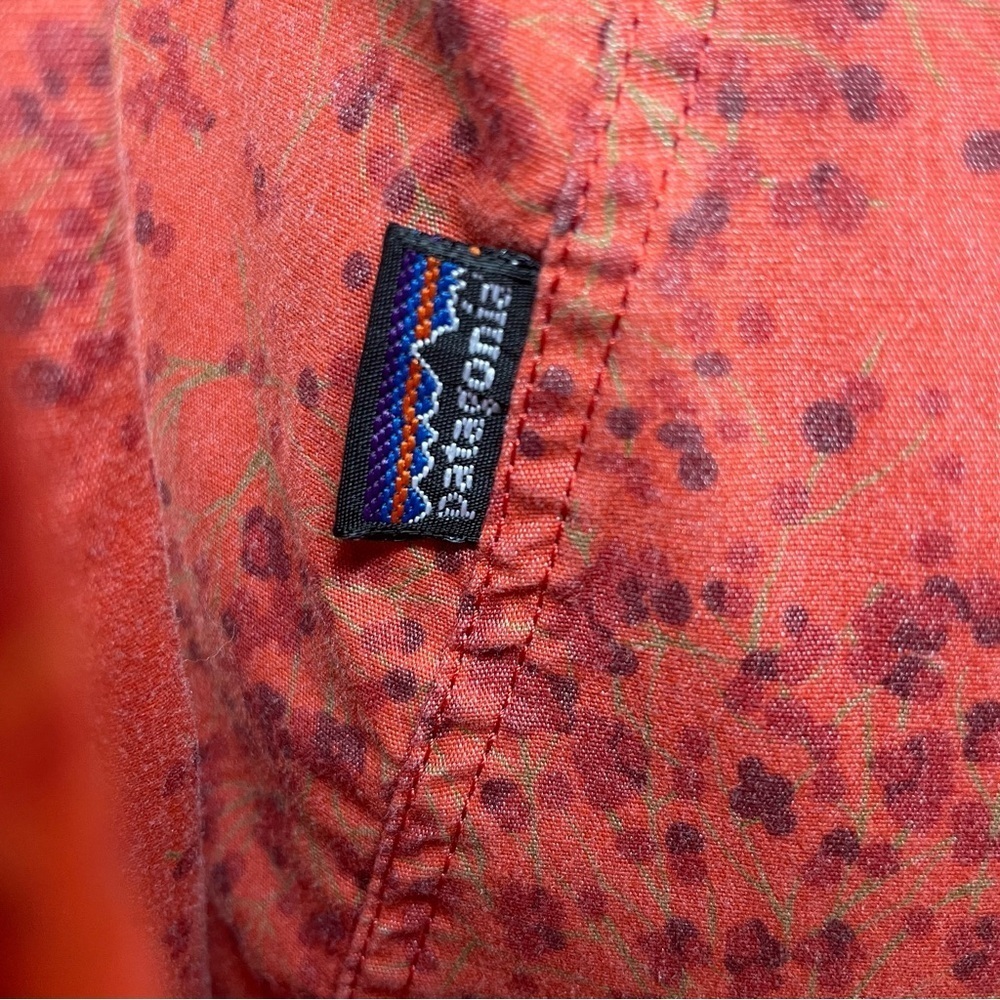 ⛰️Patagonia Organic Cotton Long Sleeve Button Up Top Women’s Size 4 - Picture 4 of 9